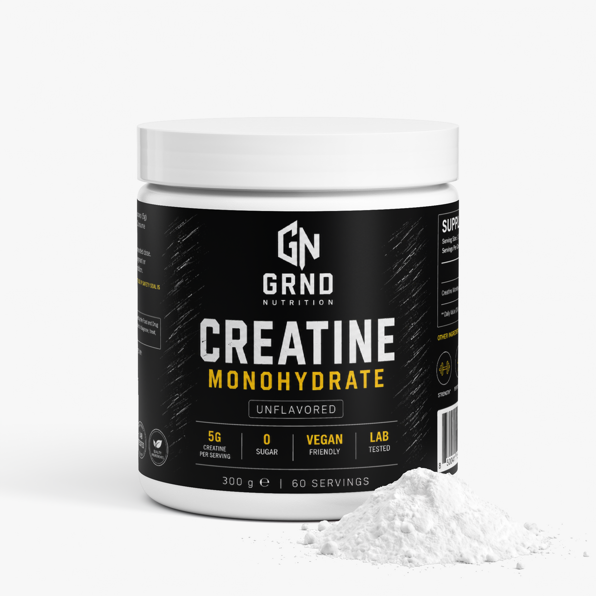 Creatine monohydraat 300 g, zonder smaak